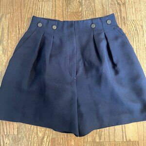 FRANCESS RITA DRESSY NAVY NLUE SHORTS SIZE 10